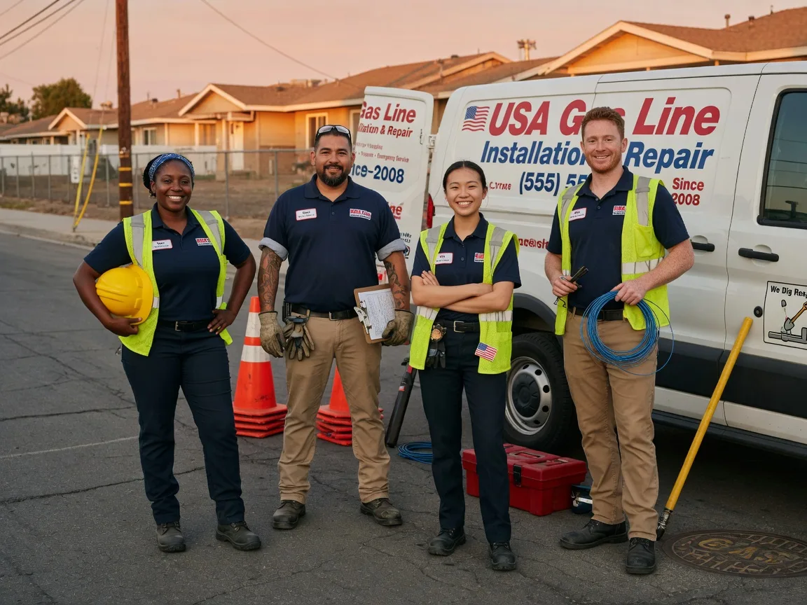Gas Line Installation company in Bledsoe, TX